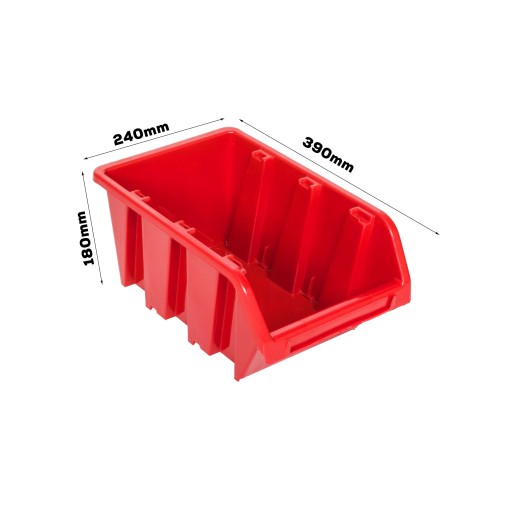 Lodný box sklad dielňa garáž 240x390x180mm Czerwo