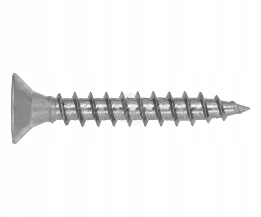 kalená kužeľová skrutka 4x25mm 250 ks.