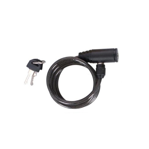 Dunlop Spiral Bike Lock 90 cm Black