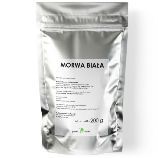 MORUŠA BIELA, bez semien, sušená, prírodná, 200g