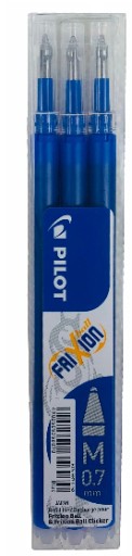 PILOT FRIXION Vymazateľné vložky 0,7 mm 3 KS