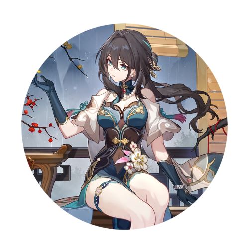 Honkai Star Rail Ruan Mei 58mm kolík