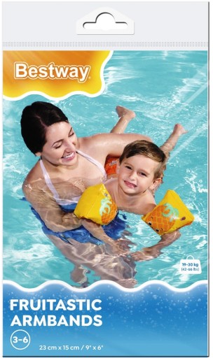 PLÁVACIE RUKÁVY JAHODA ANANÁS BESTWAY 32042