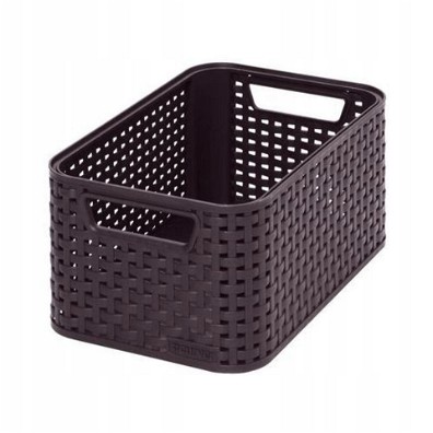 Košík CURVER Style S, tmavohnedý