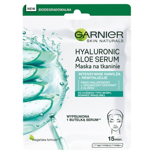 Garnier Hyaluronic Aloe Serum Sheet Sheet Mask