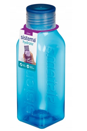BOTTLE Sistema fľaša na vodu 475 ml MODRÁ
