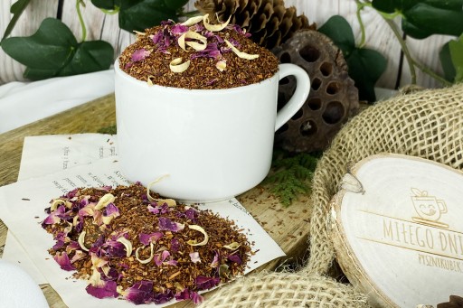 Rooibos čaj MANGO KIWI RUŽA 50G super lahodný