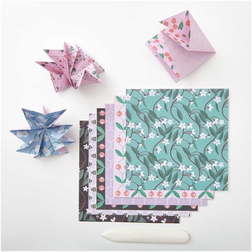 Origami papier Just Bees Fruits Flowers 15 x 15 cm