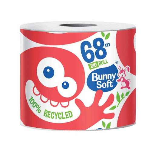 Bunny Soft Toaletný papier BIG ROLL 2-vrstvový. 68 MB