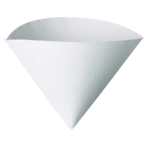 Hario papierové filtre na prekvapkávanú kávu V60 VCF-01 biele 1 balenie x 100 ks (BOX)