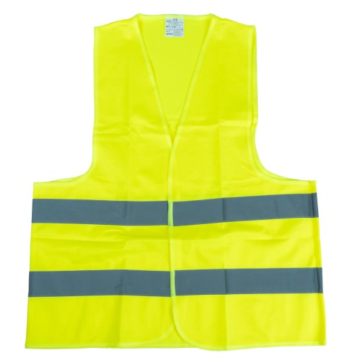 Žltá reflexná vesta XL