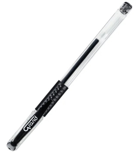 Klasické GÉLOVÉ PENO čierne 0,5mm GR-101 GRAND