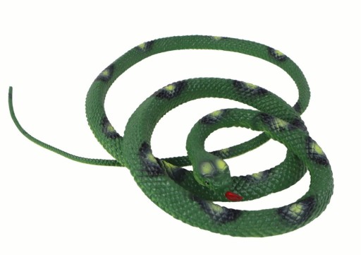 Umelá guma Coral Snake Green PVC