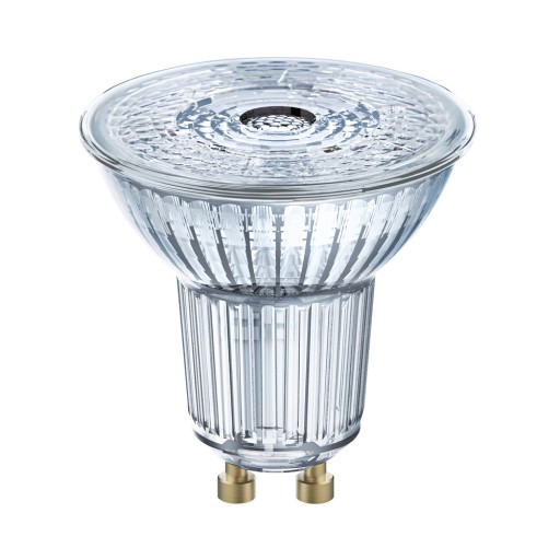 LED ŽIAROVKA GU10 4,3W 3000K 350lm 36° SKLO OSRAM