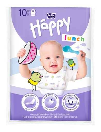 Bella Baby Happy Lunch detské podbradníky 10 ks