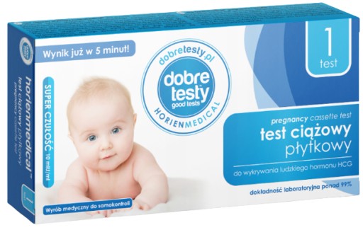 Horien Medical plate tehotenský test FAST 1 ks.