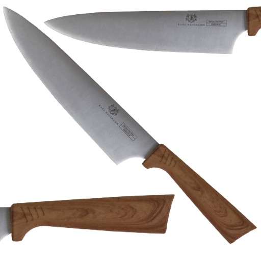 KUCHYŇSKÝ NÔŽ NEREZOVÝ DREVENÝ KUCHYŇSKÝ NÔŽ DLHÝ 20 CM