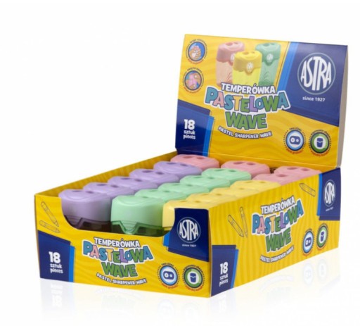 OSTRÚŠKA PRE DVOJŠKOLU S NÁDOBOU Pastel