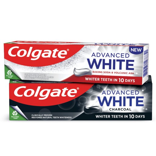 Colgate Adv White sada zubnej pasty 2x75 ml