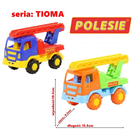Hasičské auto Polesie Tioma