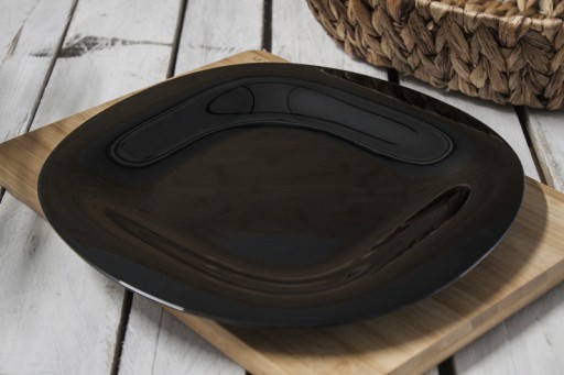 Jedálenský tanier 27 cm čierny CARINE NEW LUMINARC