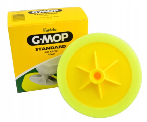 LEŠTIACA HUBKA HLAVA FARECLA G-MOP HARD žltá