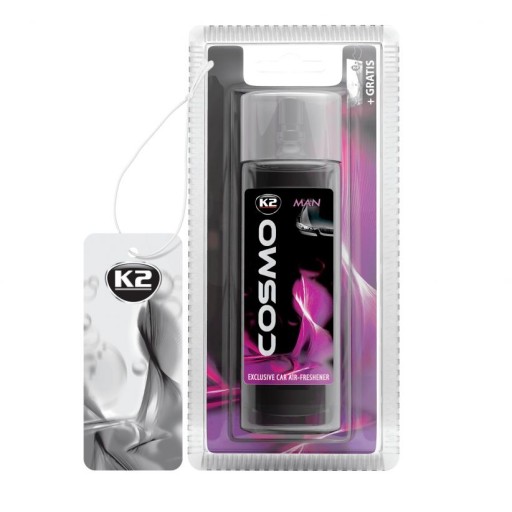 K2 COSMO MAN vôňa do auta ATOMIZER+ZAWISZ