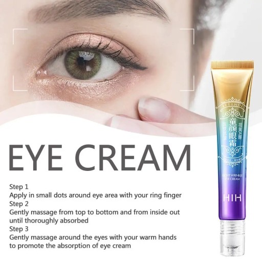 HIH Očný krém proti vráskam Roller 22g
