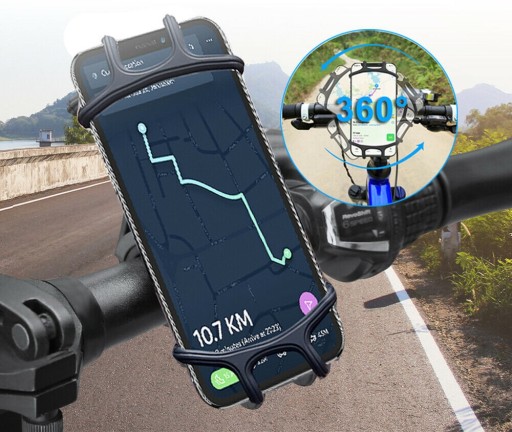 SILNÝ DRŽIAK NA BICYKEL, 360° OTOČNÝ MOTOR
