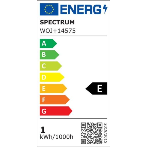 LED COG CLEAR E14 1W WW teplá sviečková žiarovka