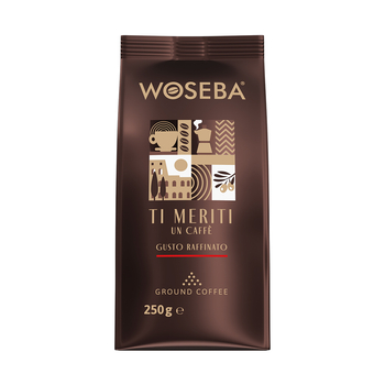 1x 250g WOSEBA Ti Meriti Un Caffe Gusto Raffinato