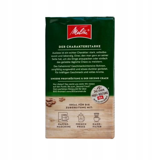 MELITTA AUSLESE KLASSISCH mletá káva 500g