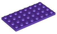 LEGO 3035 TANIER 4x8 fialová NOVINKA (5g)