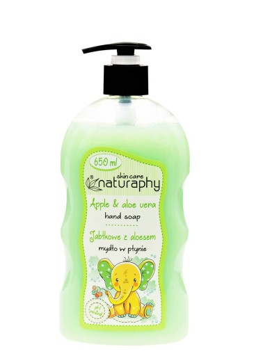 KIDS jablkové tekuté mydlo s aloe 650 ml