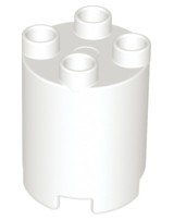 LEGO DUPLO 98225 TEHLA 2X2X2 biela NOVINKA (10g)