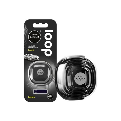 AROMA CAR LOOP ČIERNA VÔŇA DO AUTO