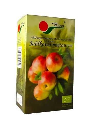 Jablkový a mätový čaj BIO ECO do 100g RUNO