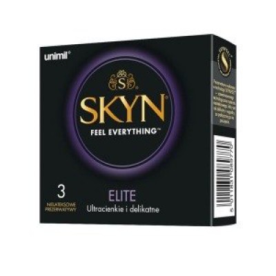 UNIMIL SKYN Elite kondómy - 3 kusy
