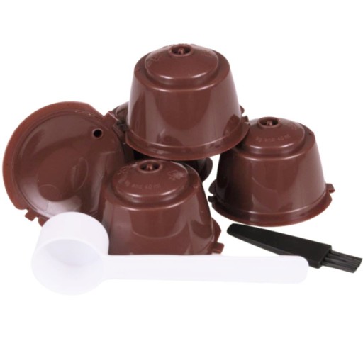 5x OPÄTOVNE POUŽITEĽNÉ KÁVOVÉ KAPSULY DOLCE GUSTO