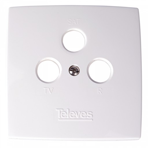 Maskovací kryt Televes 5443 RTV SAT zásuvka