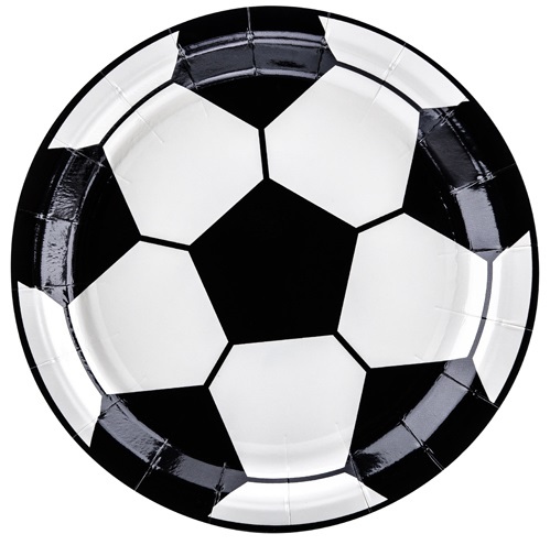 Papierové taniere FUTBAL Football Birthday Party 18cm 6ks.