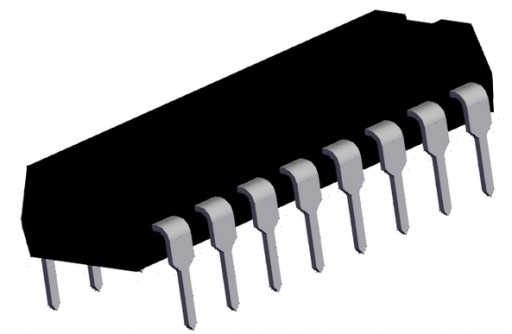 PCF8574P DIP16 pinový expandér IC2