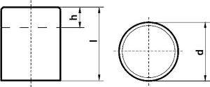 Tyčový magnet 8x12mm FORMÁT