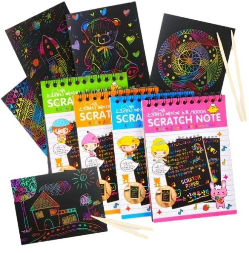 Scratch book Scratch book Scratch book 10 listov