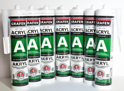 GRAFEN akrylový biely akrylový tmel 300ml