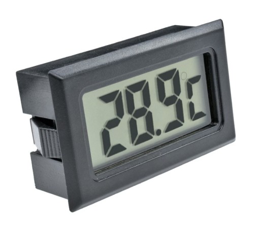 ELEKTRONICKÝ PRESNÝ LCD DIGITÁLNY TEPLOMER SO SONDA ČIERNA 100cm