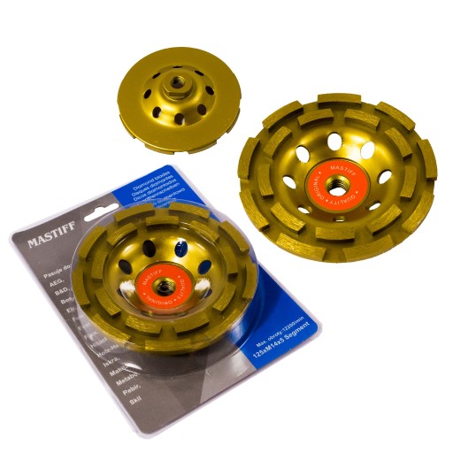 POHÁR DIAMANTOVÝ DISK 125/M14 x 5mm SEGMENT