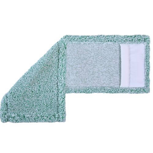 Návlek na vreckový mop z mikrovlákna 40 cm PRO zelený