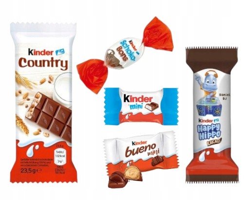 Sada Kinder sladkostí ako darček pre dieťa darčekový balíček ku Dňu detí