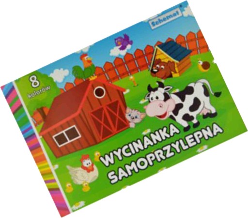 SAMOLEPIACI VÝREZ A4, 8 farieb
